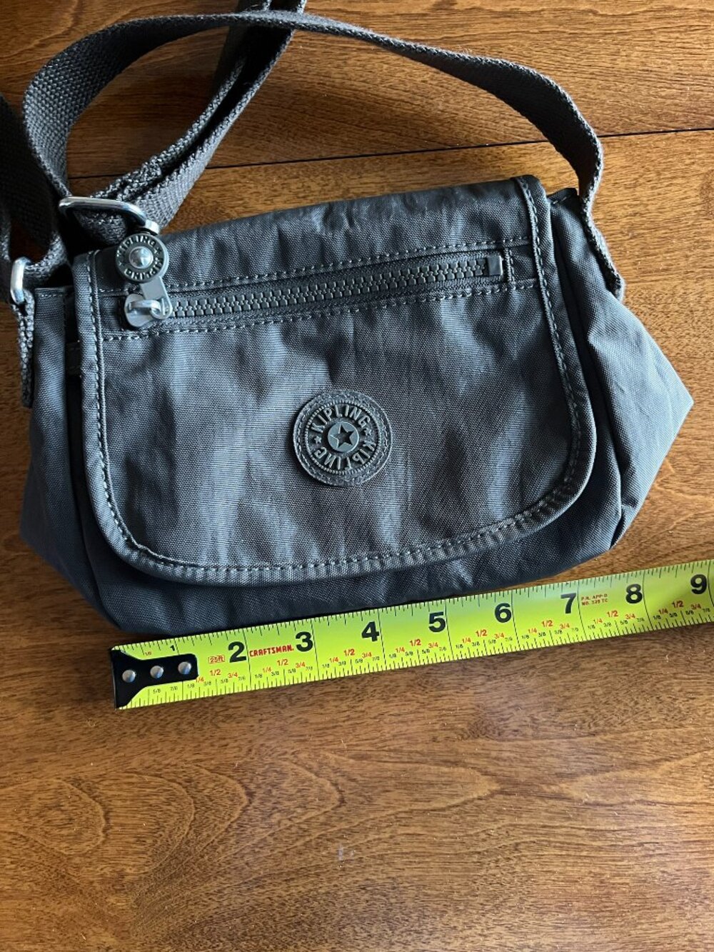 Kipling dark gray Sabian crossbody bag - Picture 15 of 16
